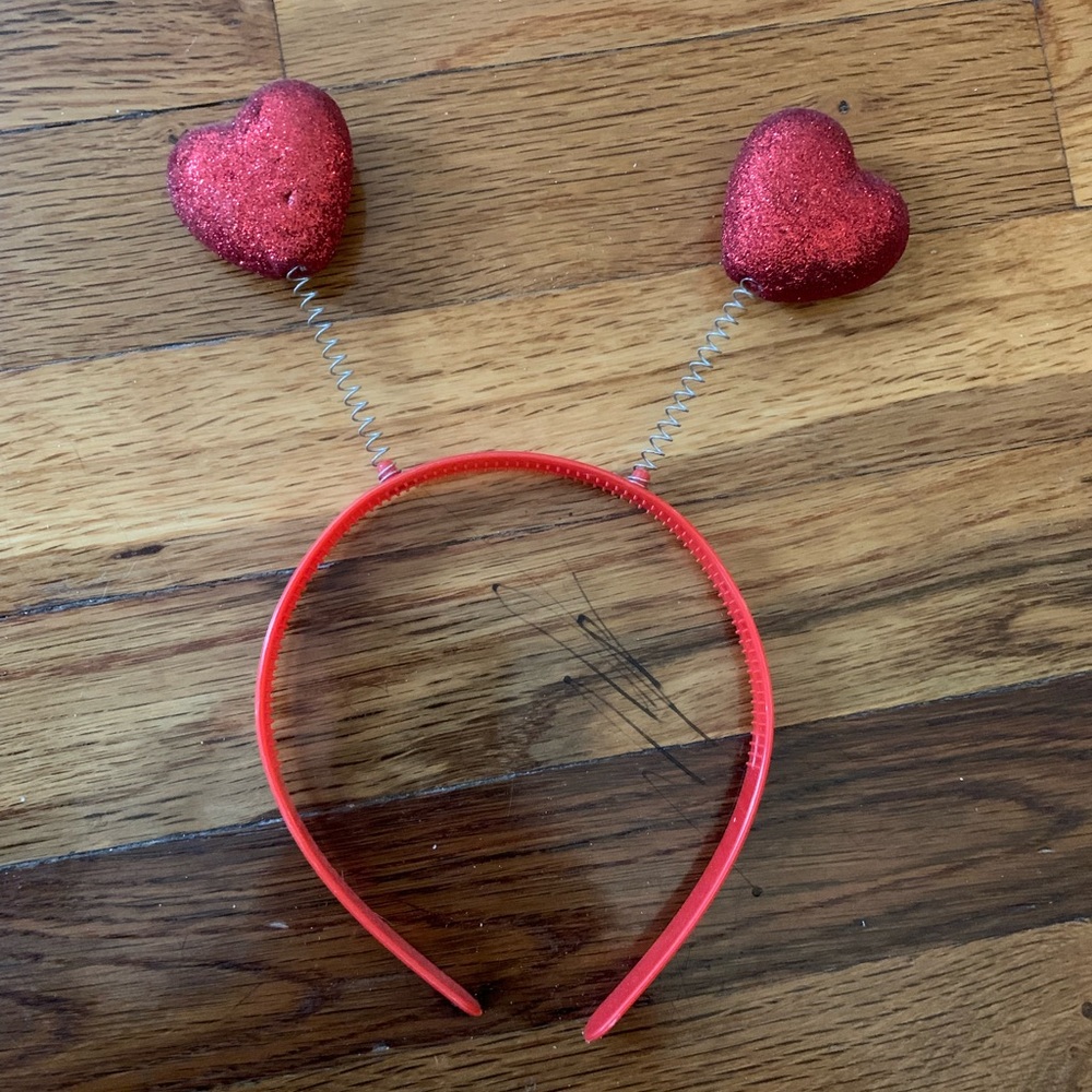 Red Hearts Handband